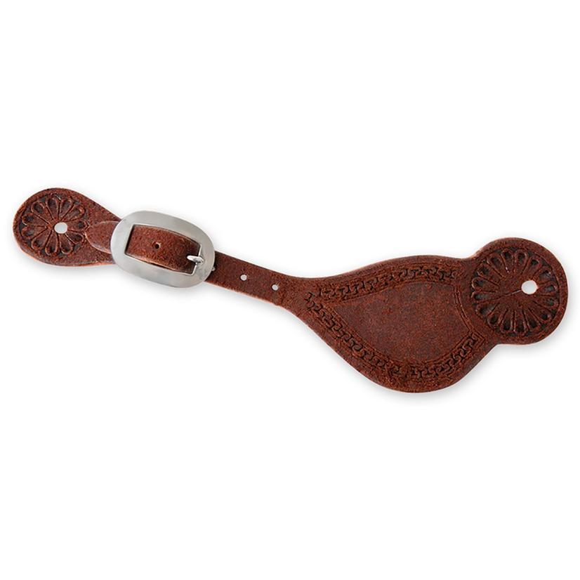 Martin Saddlery Natural Roughout Tombstone Spur Strap