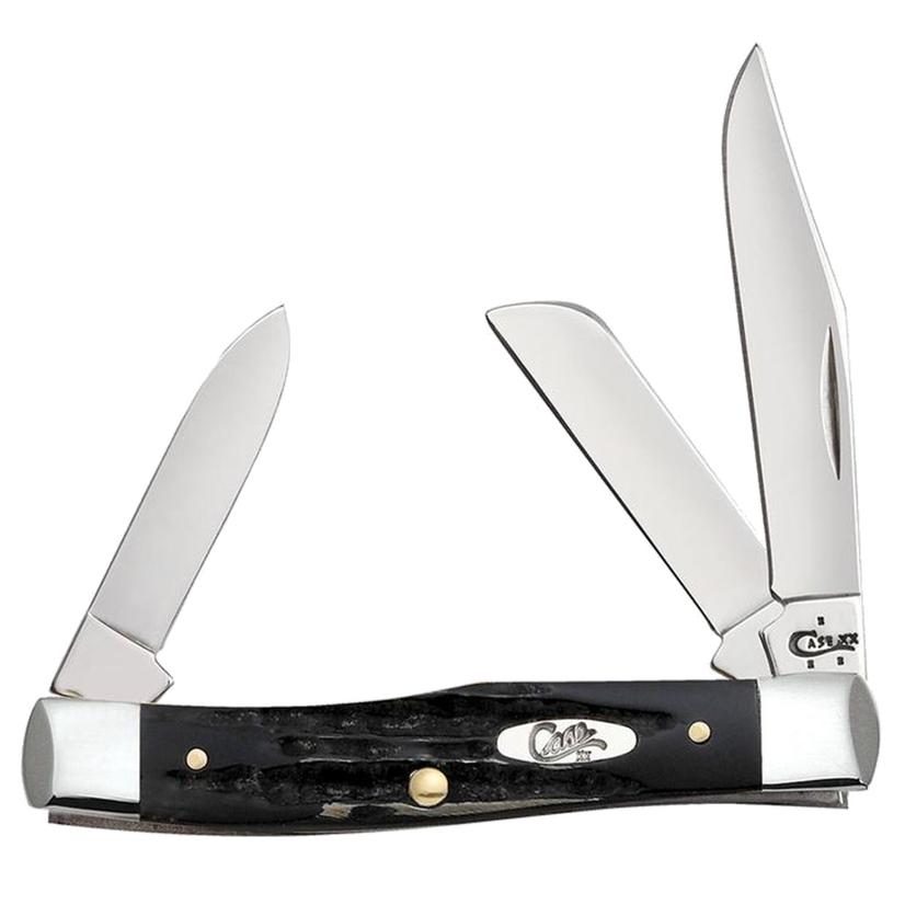 Case Medium Stockman Buffalohorn Knife