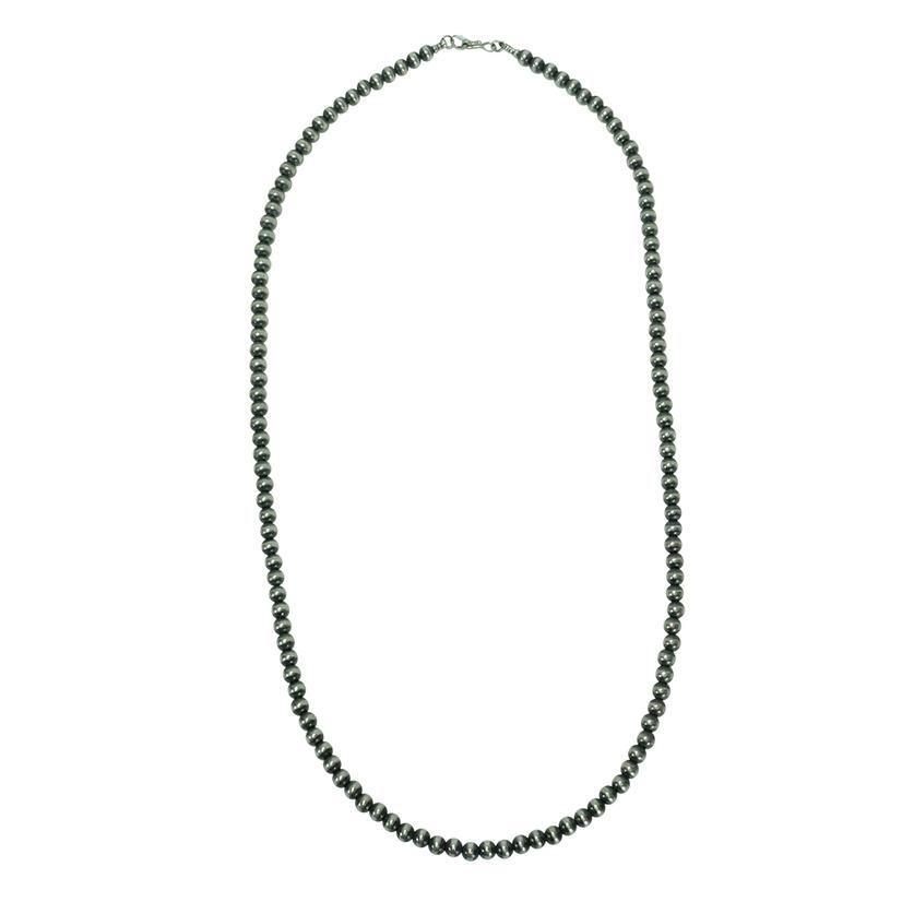 Navajo Pearl Necklace 6mm x 28inches