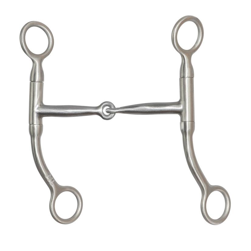 Walt Woodard Professional Snaffle Medium Shank Bit