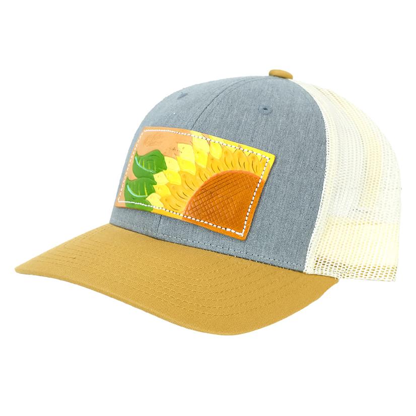 Miranda McIntire Sunflower Mustard and Grey Heather Meshback Cap