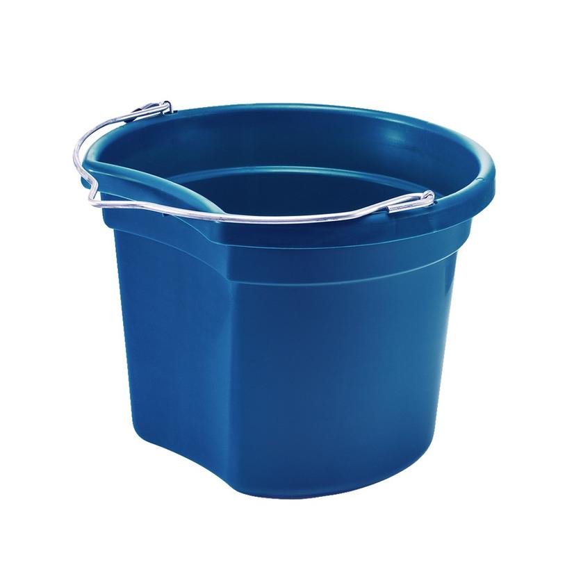 Small Economy Flat Back Bucket 8 Qt.