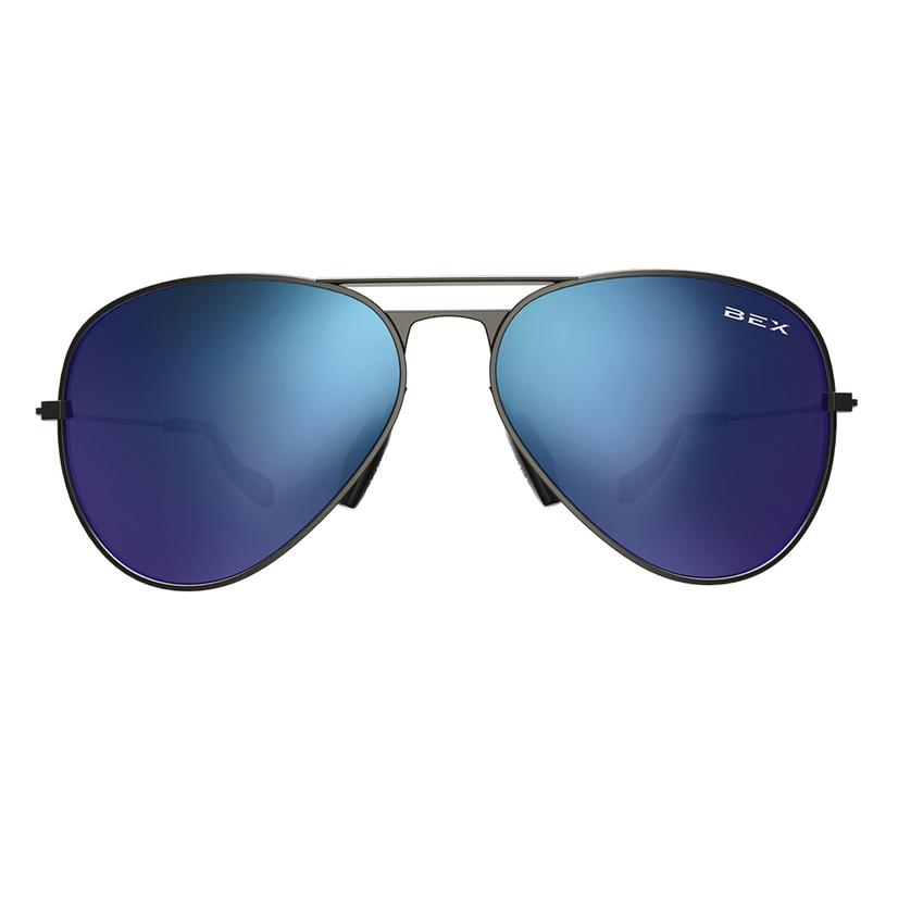 Wesley Gunmetal and Iris Lens BEX Sunglasses