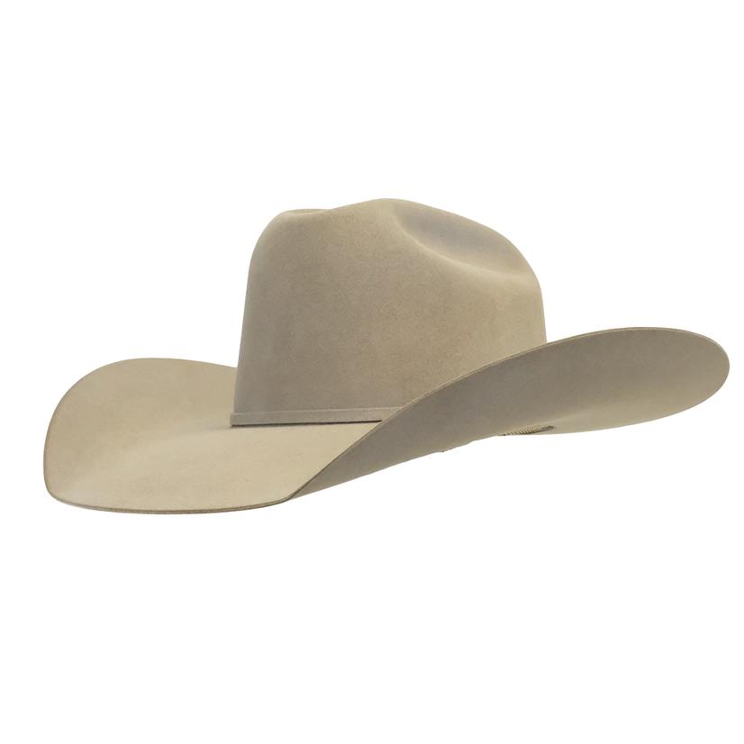 STT Pure Beaver Natural Felt Hat 4.5in Brim