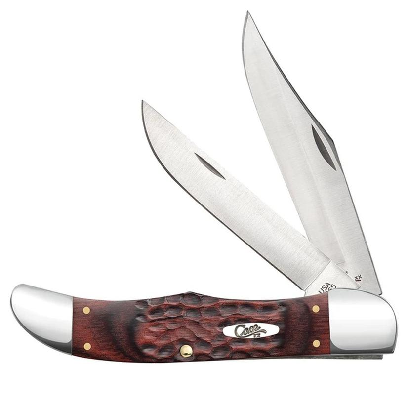 Case Folding Hunter Jigged Brown Pocket Knife