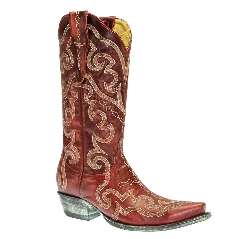 Yippee Ki Yay by Old Gringo Vittoria Red Stitched Women's Boots