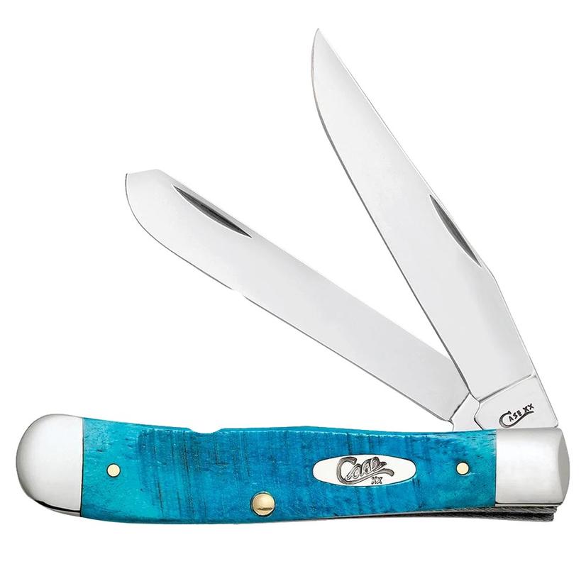 Case Knife Carribean Blue Trapper