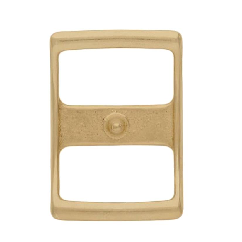 Solid Brass Conway Buckle 5/8"