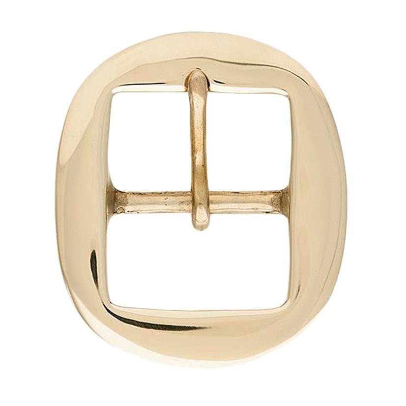 Brass Cart Buckle 3/4"