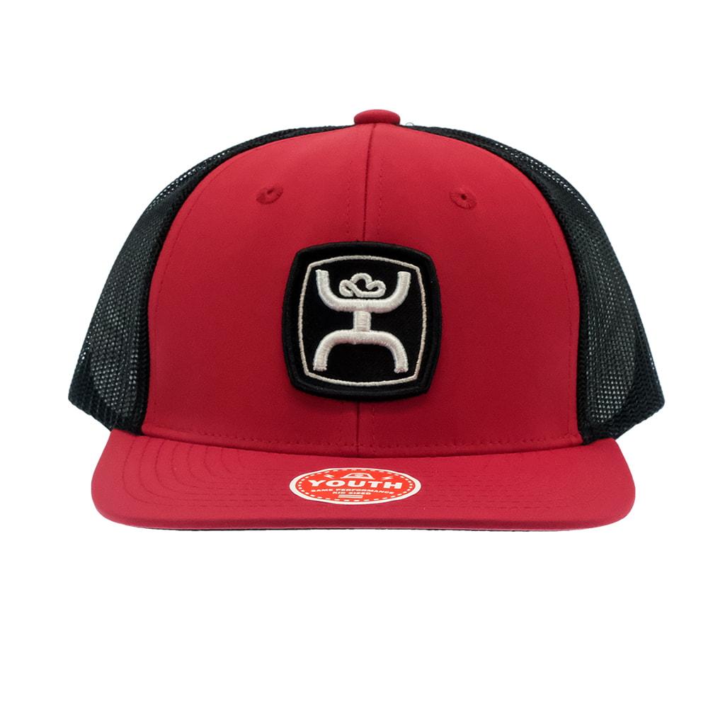 Hooey Zenith Red Black Trucker Youth Hat