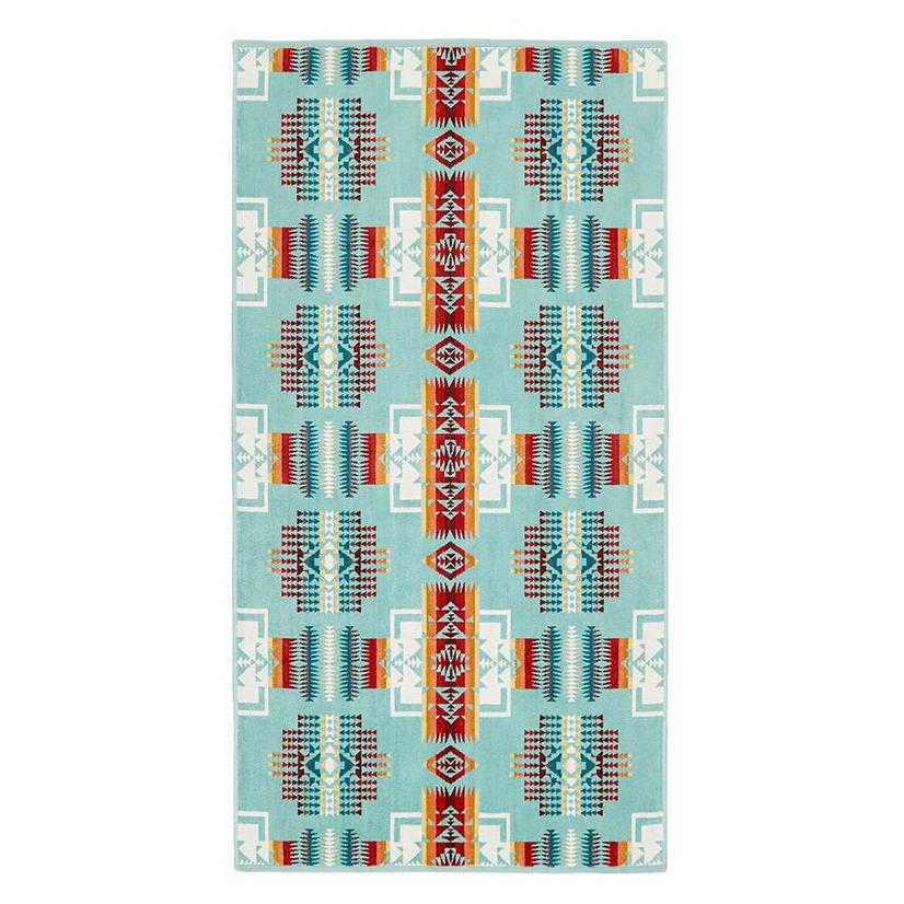 Pendleton Wool Chief Joseph Aqua Bath Towel