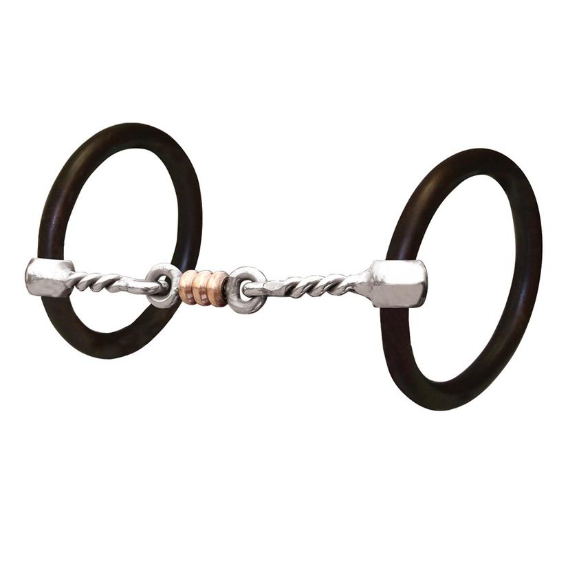 Professional Choice Three Piece Twist Ring Snaffle