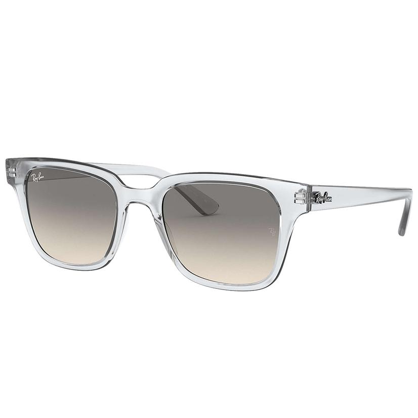 Ray Ban Light Grey Transparent Sunglasses