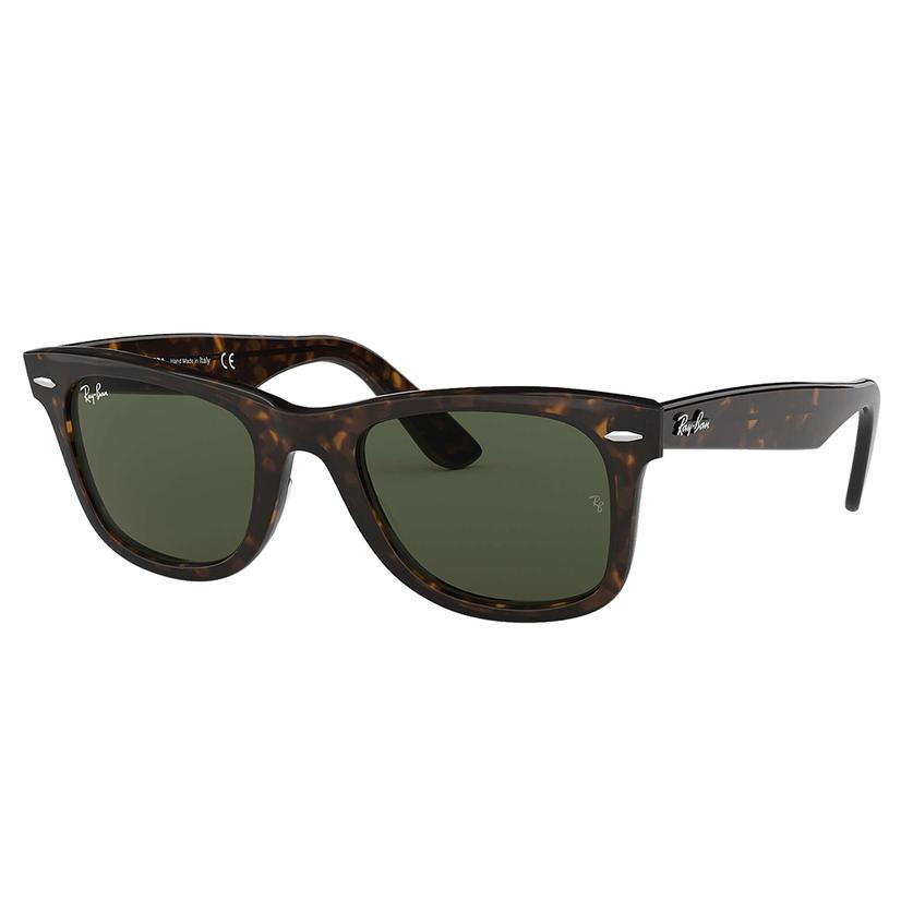 Ray-Ban Original Wayfarer Polished Tortoise Frame G-15 Sunglasses