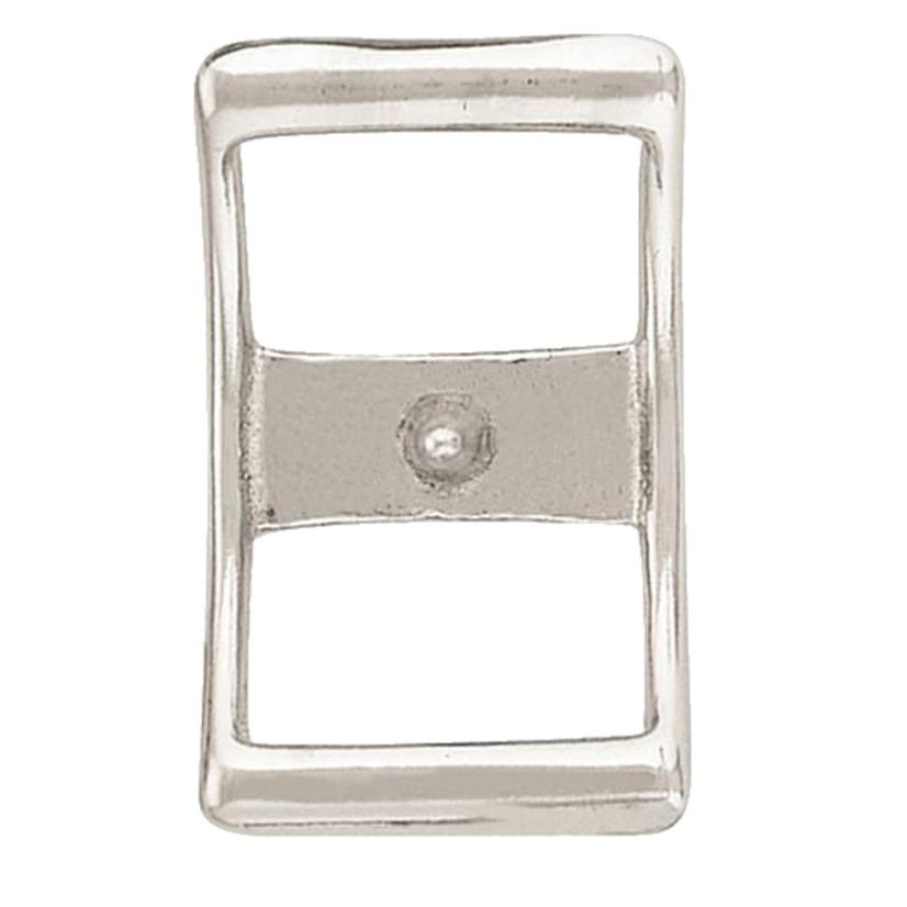 Nickel Plated Conway Buckle 5/8"