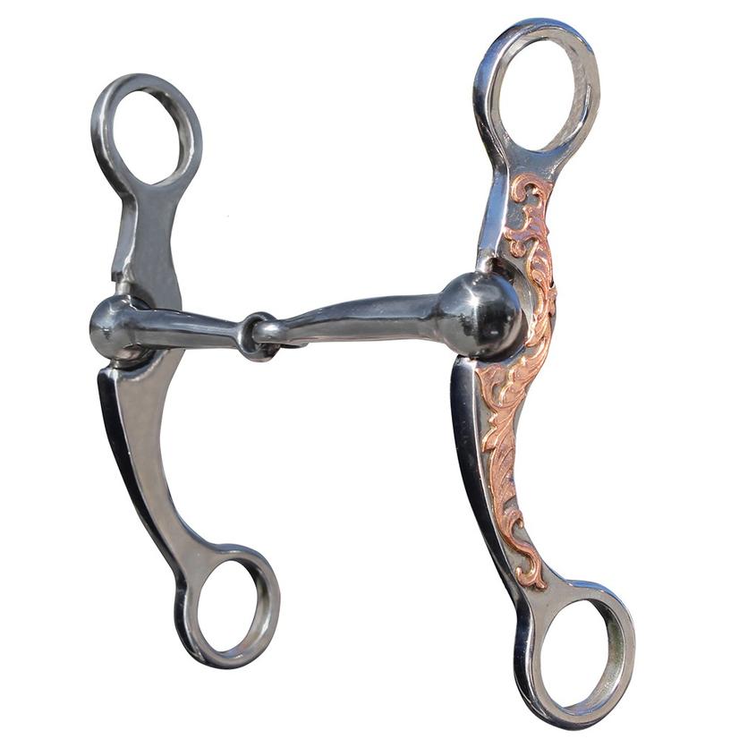 Professional's Choice Stockman Snaffle Copper Bit