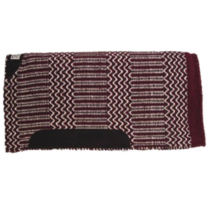 Diamond Wool Blanket Top Saddle Pad  - Assorted Colors 32x32