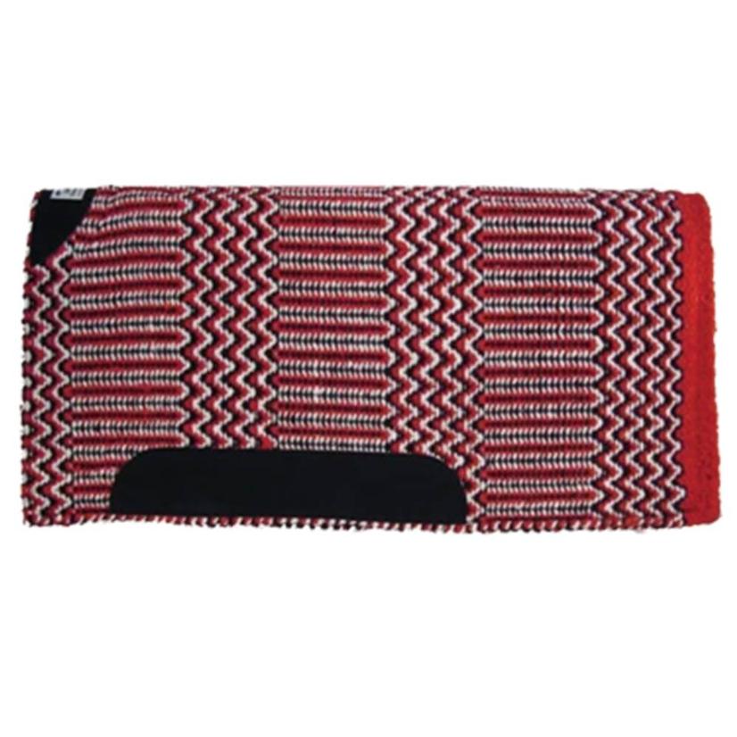 Diamond Wool Blanket Top Saddle Pad  - Assorted Colors 32x32