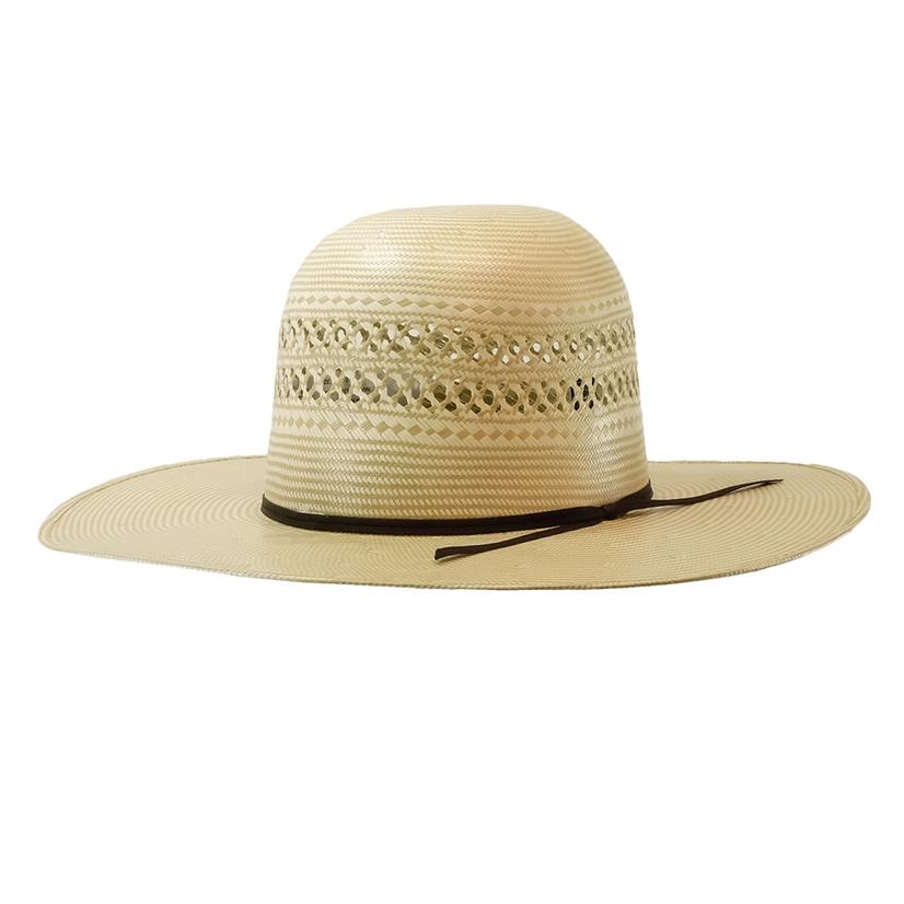 Rodeo King Open Range 4.5" Brim Open Crown Straw Hat