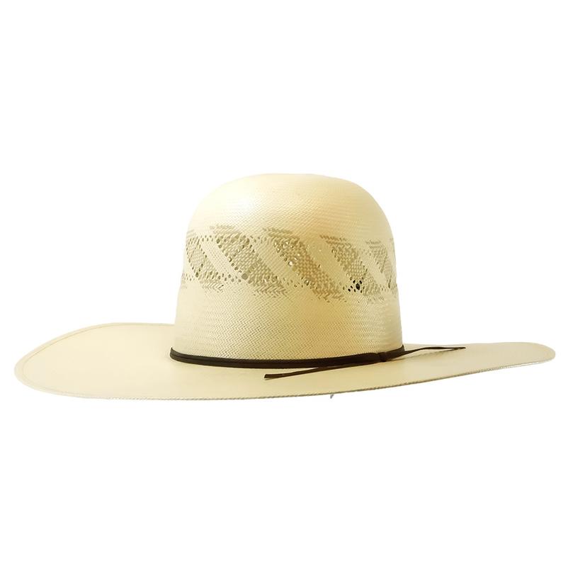 Rodeo King The Wind 5" Brim Open Crown Natural Straw Hat