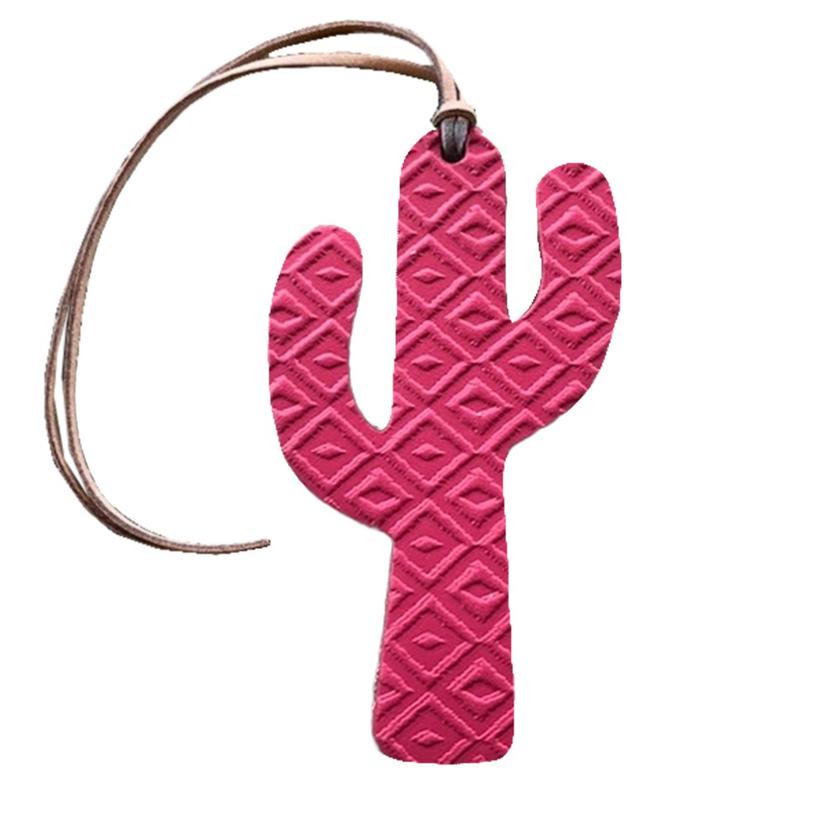 Callahan Leather Aztec Cactus Air Freshener