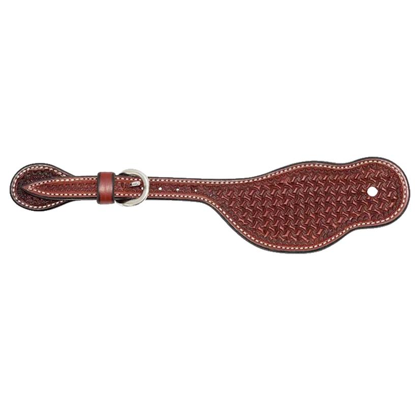 Cowboy Tack Rosewood Spider Buckaroo Men's Spur Straps