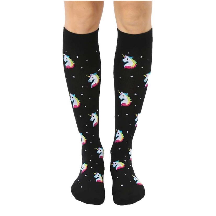 Unicorn Compression Socks by Living Royal