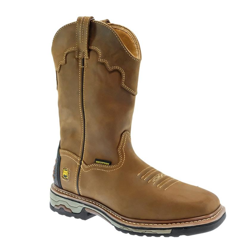 Dan Post Blayde Soft Toe Waterproof Tan Men's Work Boots