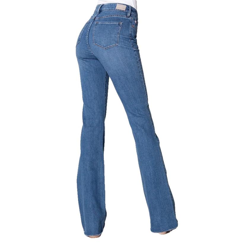 Dear John Denim Sadie High Rise Flare Pasadena Wash Women's Jeans