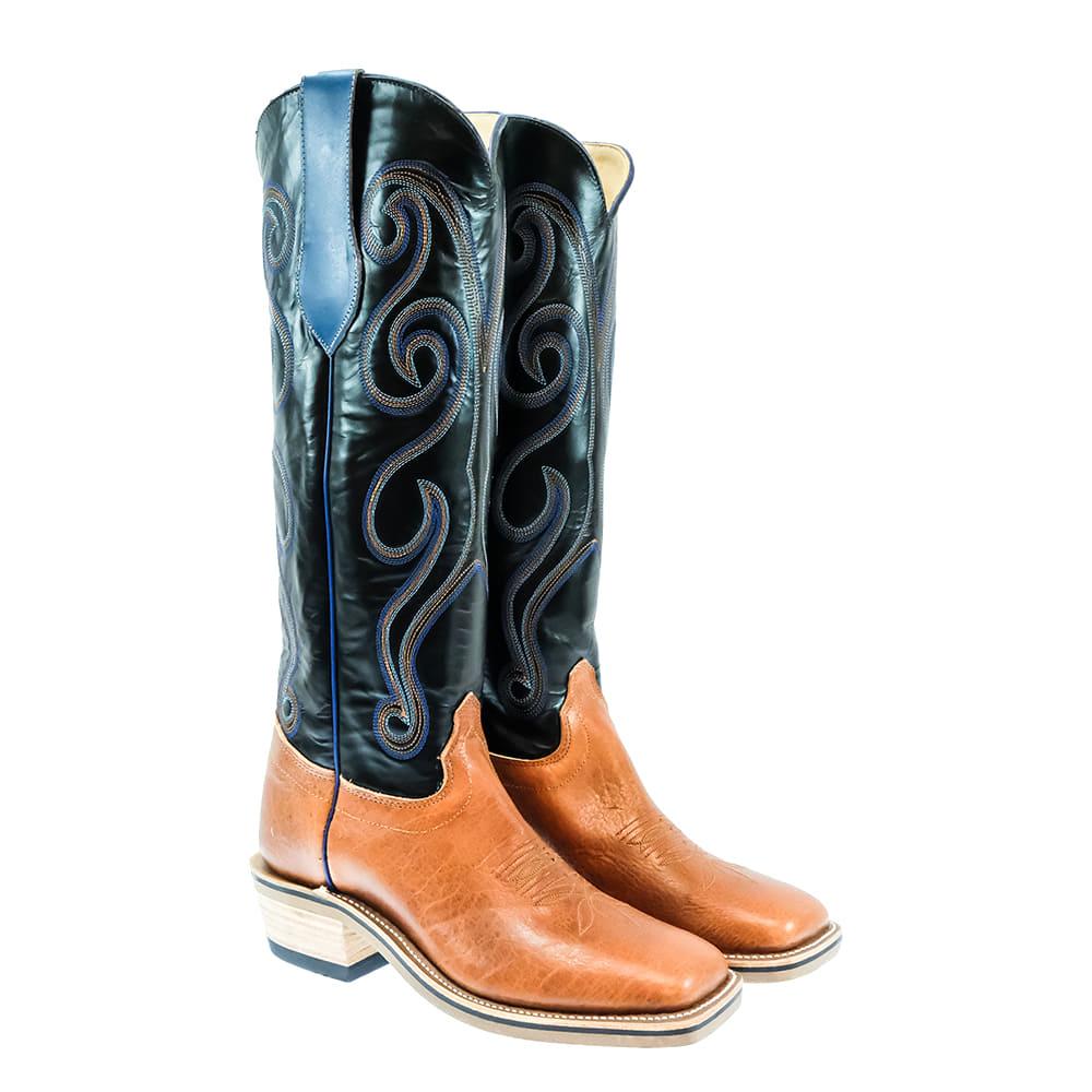 Olathe Tan Navajo Bison Men's Boots