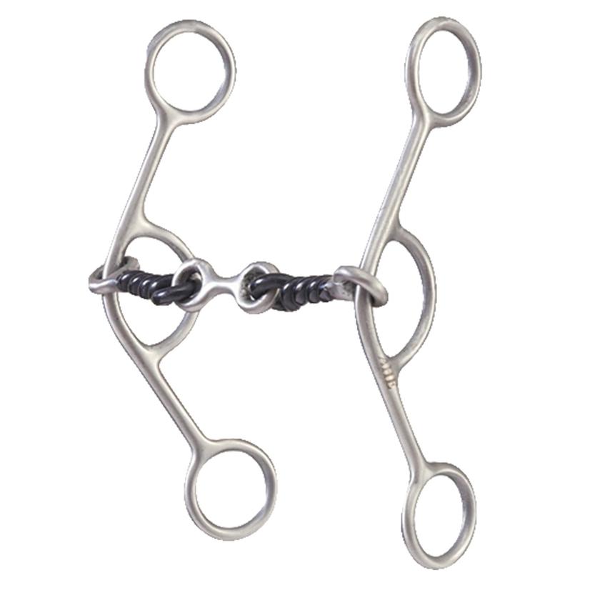 American Heritage Equine Stainless Lifter Gag with Twisted Dogbone Bit