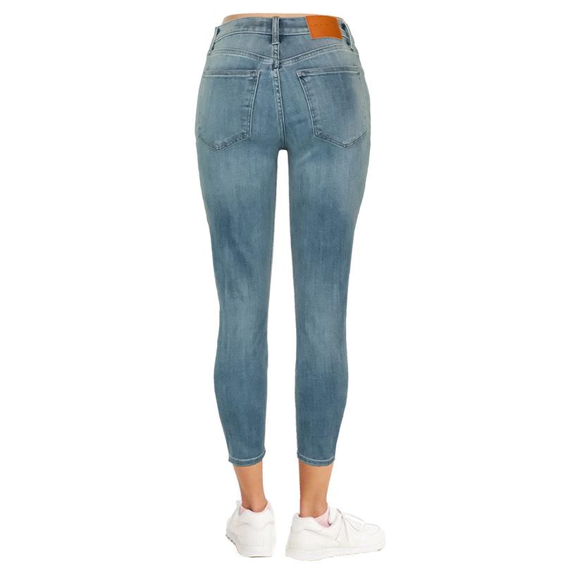 Lucky Brand Bridgette Medium Wash Cropped Jeans