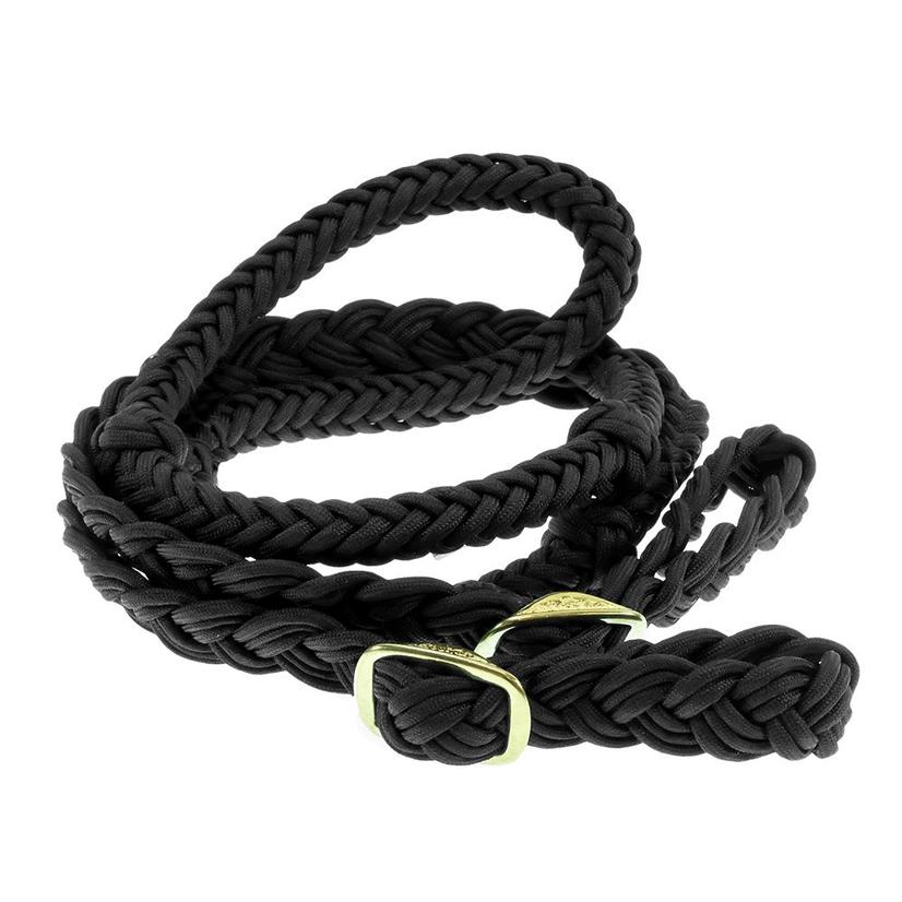 Mustang Cable Knotted Barrel Reins Assorted Colors