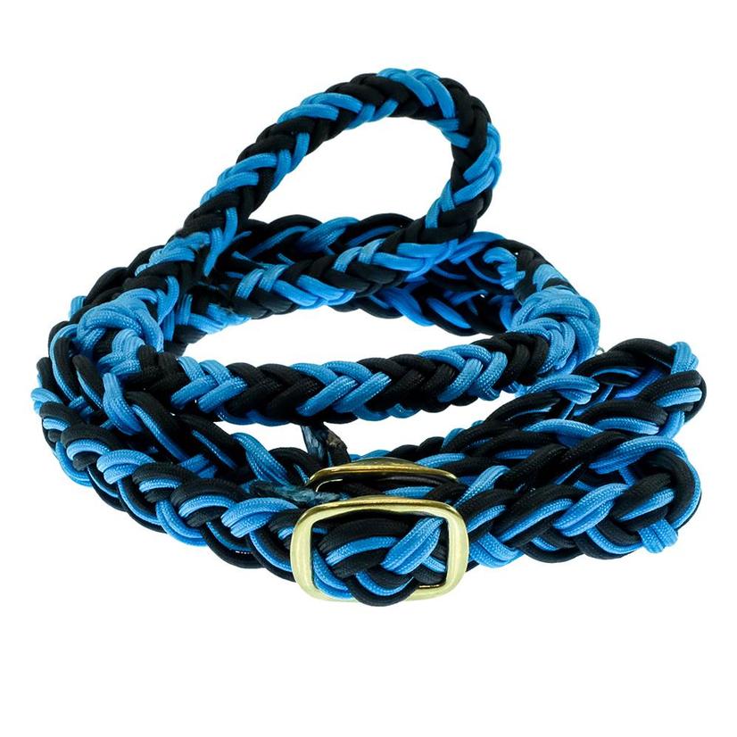 Mustang Cable Knotted Barrel Reins Assorted Colors