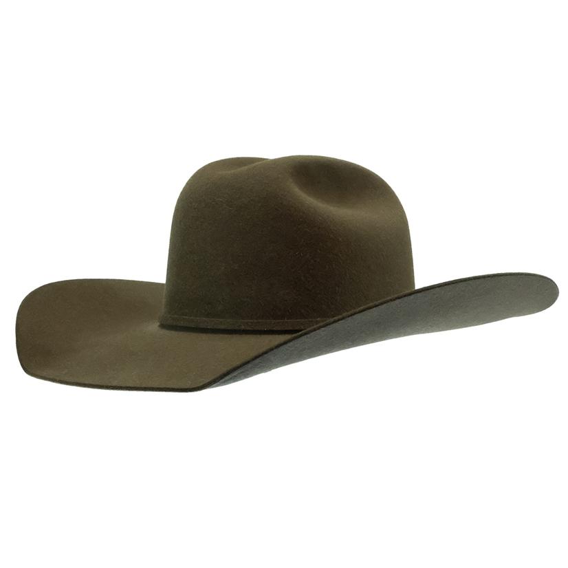 Rodeo King 7X Hickory 4.25" Brim Felt Cowboy Hat