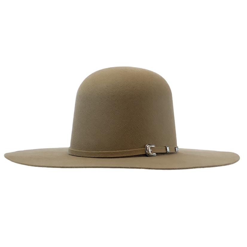 Resistol Brockton Pecan 4.25" Brim Open Crown Felt Youth Hat