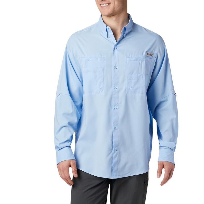 Columbia Tamiami II Sail Long Sleeve Button-Down Men's Shirt