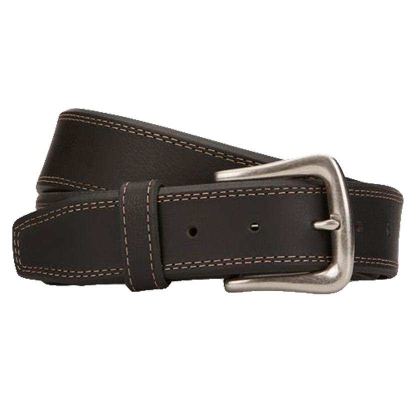 Justin 1 1/2" Black Carson Men's Belt