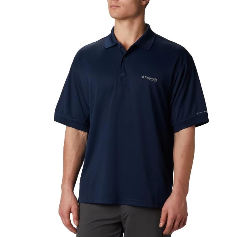 Columbia PFG Perfect Cast Collegiate Navy Men's Polo