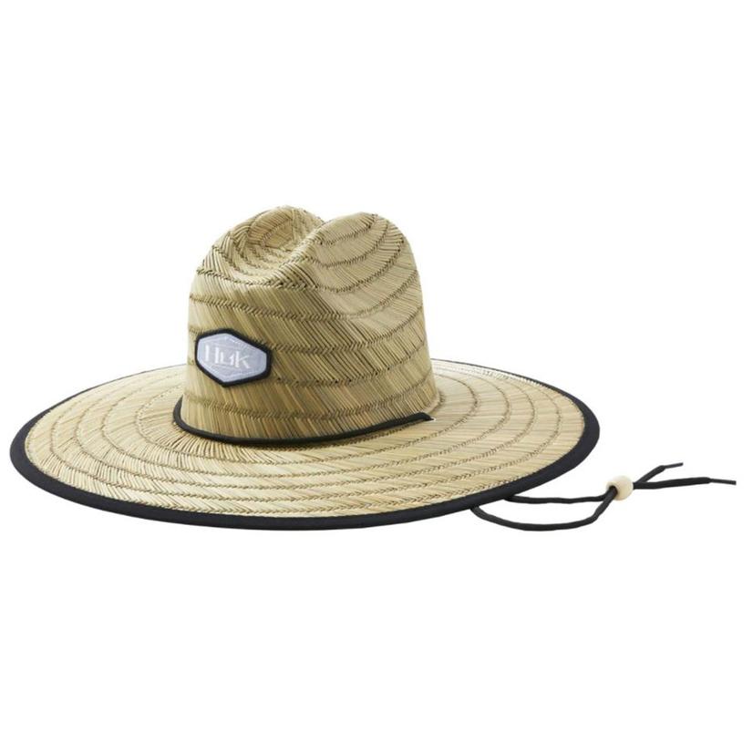 Huk Blue Fog Running Lakes Straw Hat