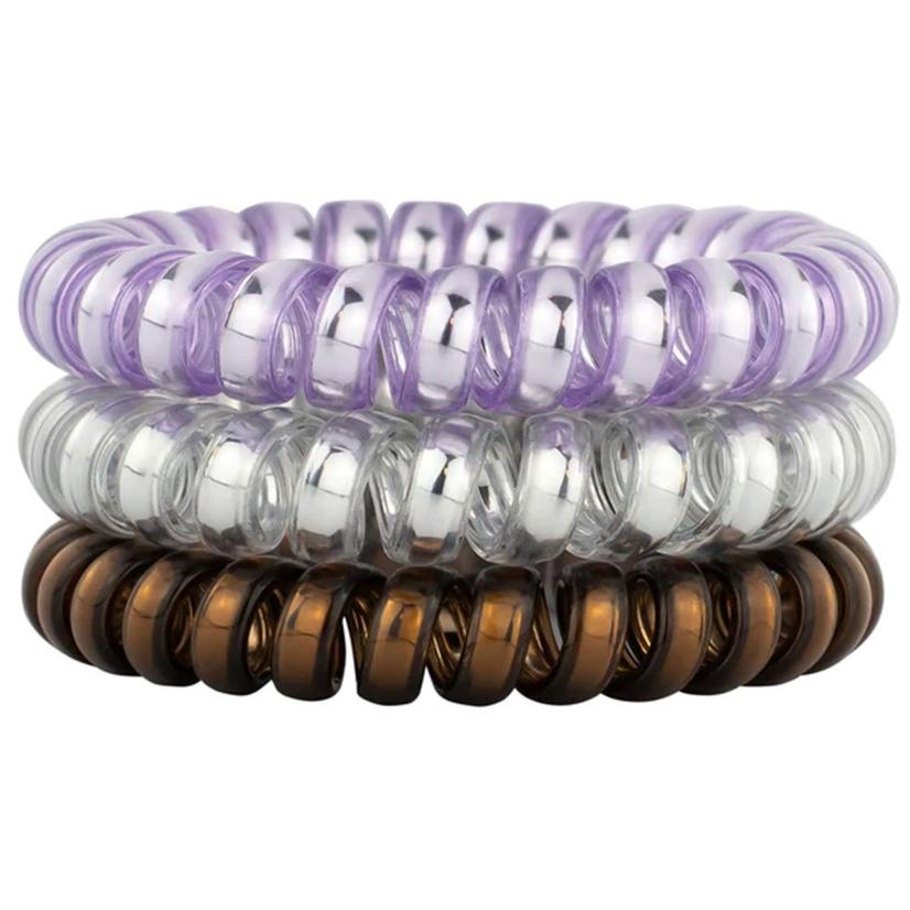 Hotline Hair Ties Lavender Crush Set