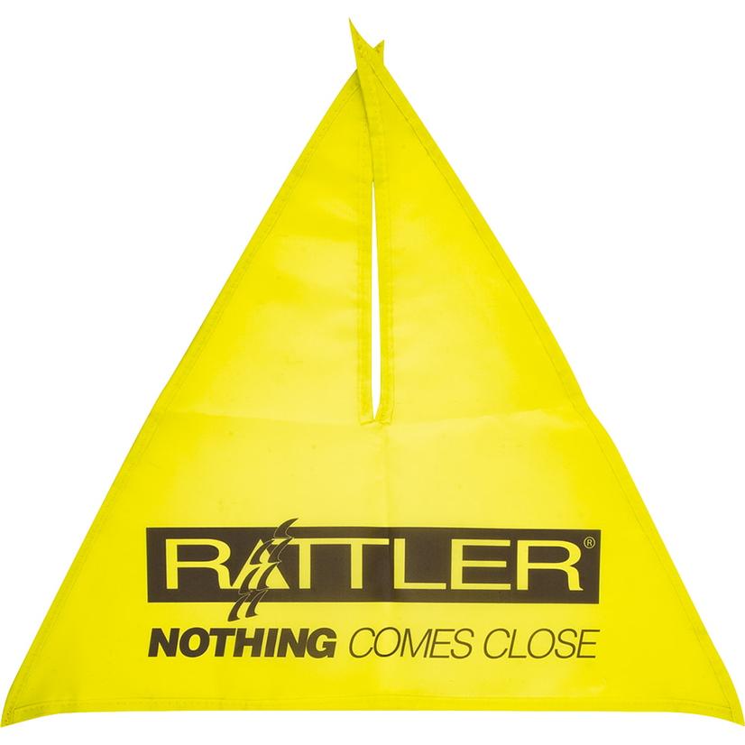 Rattler Neon Yellow Breakaway Flag