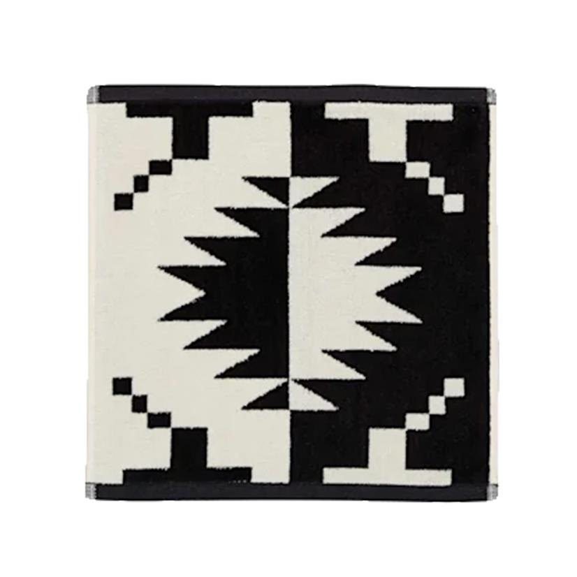 Pendleton Black And White Spider Rock Wash Cloth