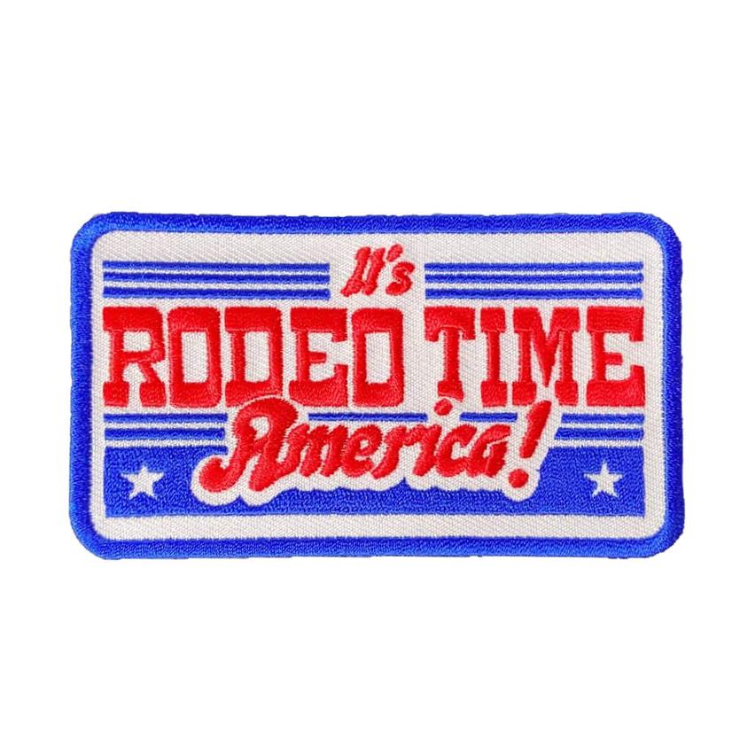 Dale Brisby Its Rodeo Time America Patch