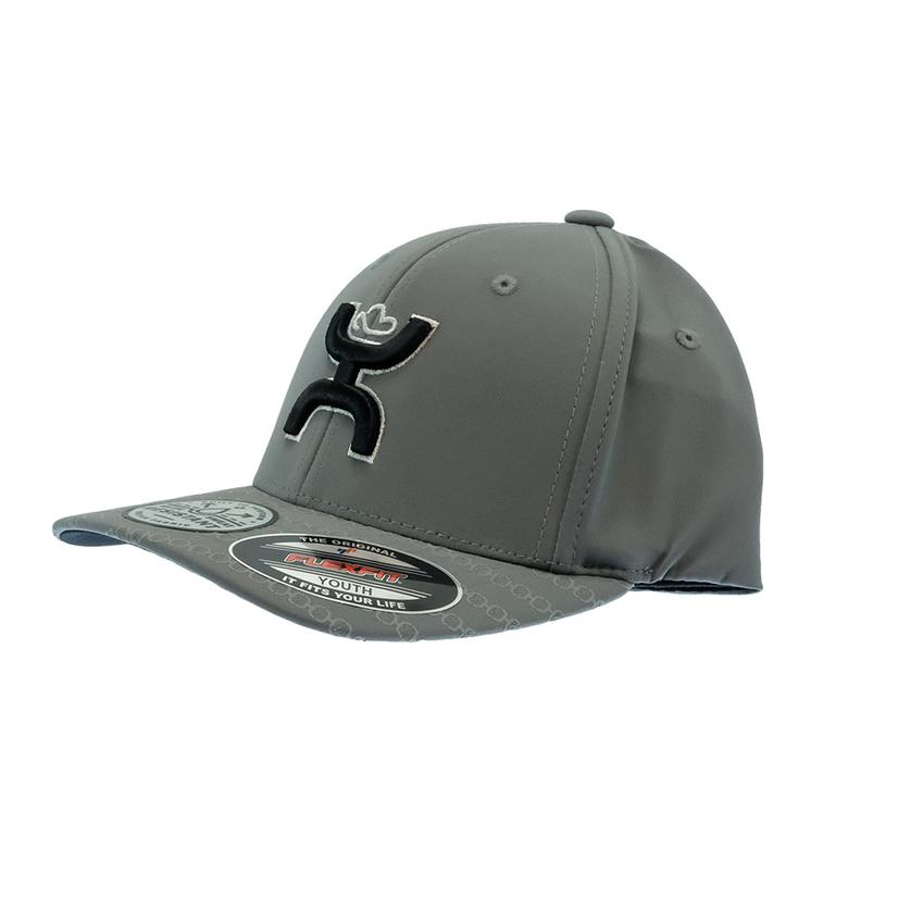 Hooey Solo II Grey Flex Fit Youth Cap