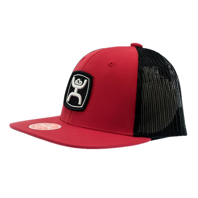 Hooey Zenith Red Black Trucker Youth Hat