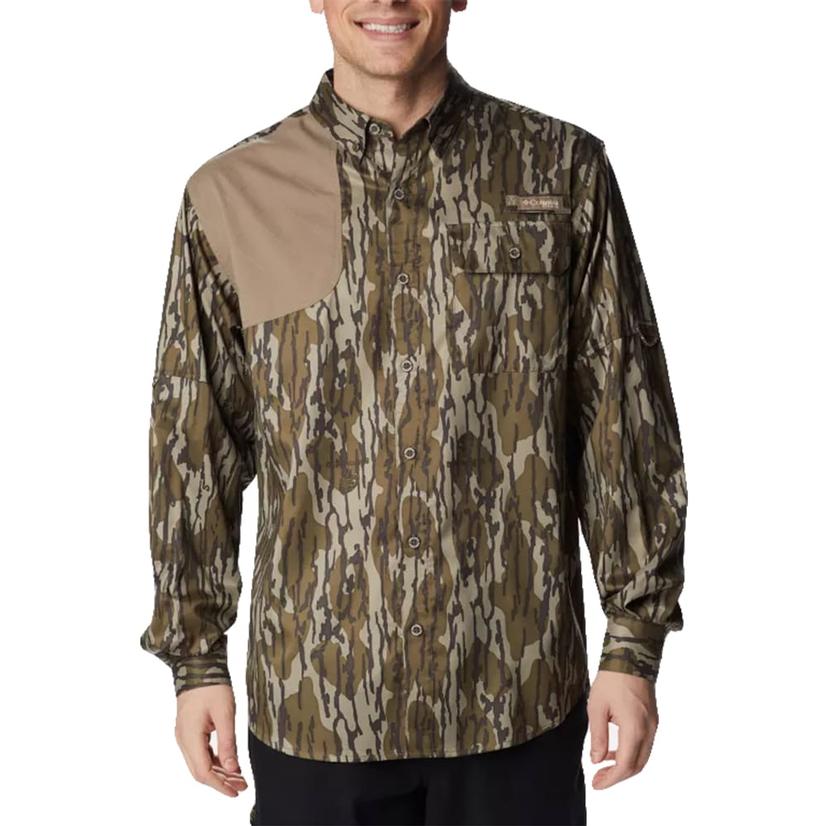 Columbia Men's Blood and Guts Shooting Shirt - Mossy Oak