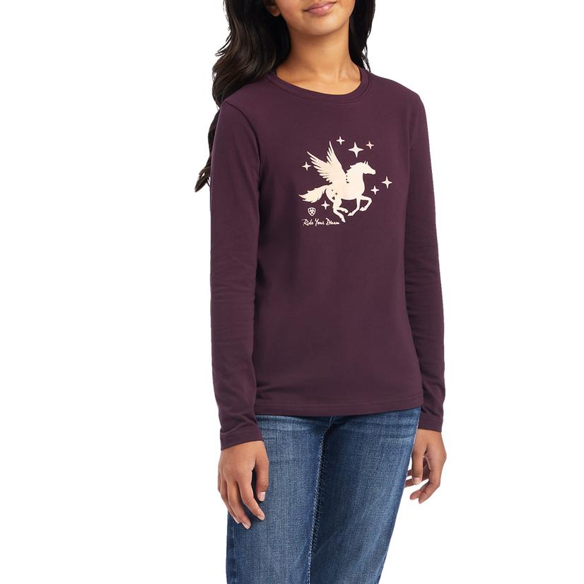 Ariat Dream Team Girls Long Sleeve T-Shirt