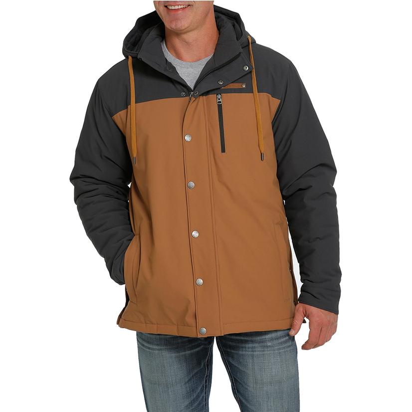 Cinch Brown Two Toned Outdoor Men's Jacket