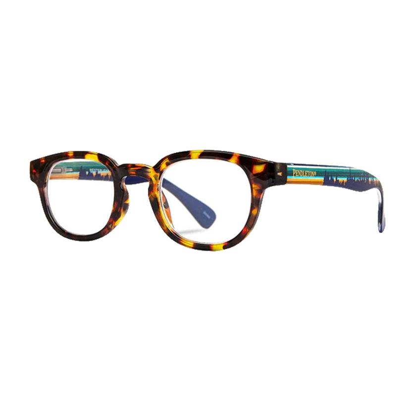 Shwood Pendleton Westerley Tortoise Shell and Pacific Wonderland Readers